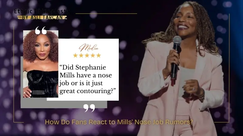 How Do Fans React to Mills' Nose Job Rumors How Do Fans React to Mills' Nose Job Rumors