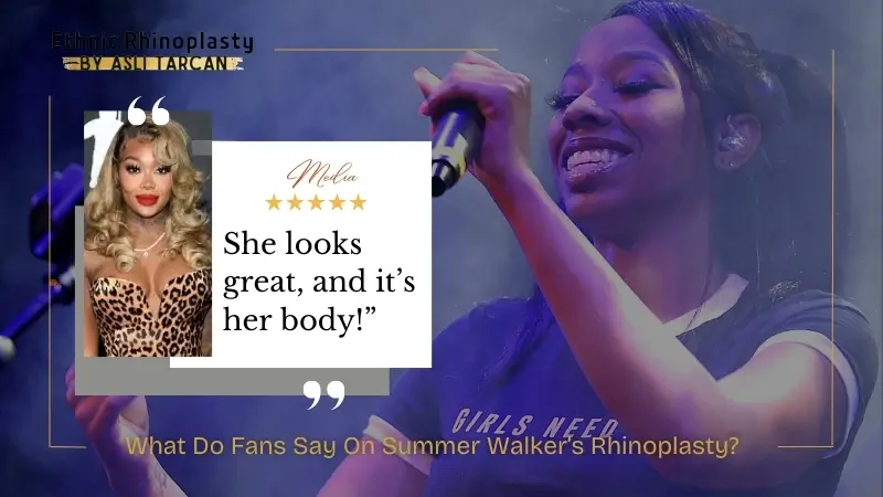 What Do Fans Say On Summer Walker’s Rhinoplasty What Do Fans Say On Summer Walker’s Rhinoplasty