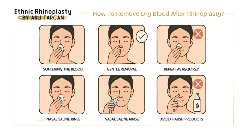How To Remove Dry Blood After Rhinoplasty How To Remove Dry Blood After Rhinoplasty